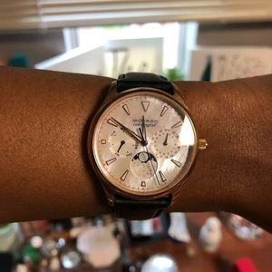 movado women's heritage watch